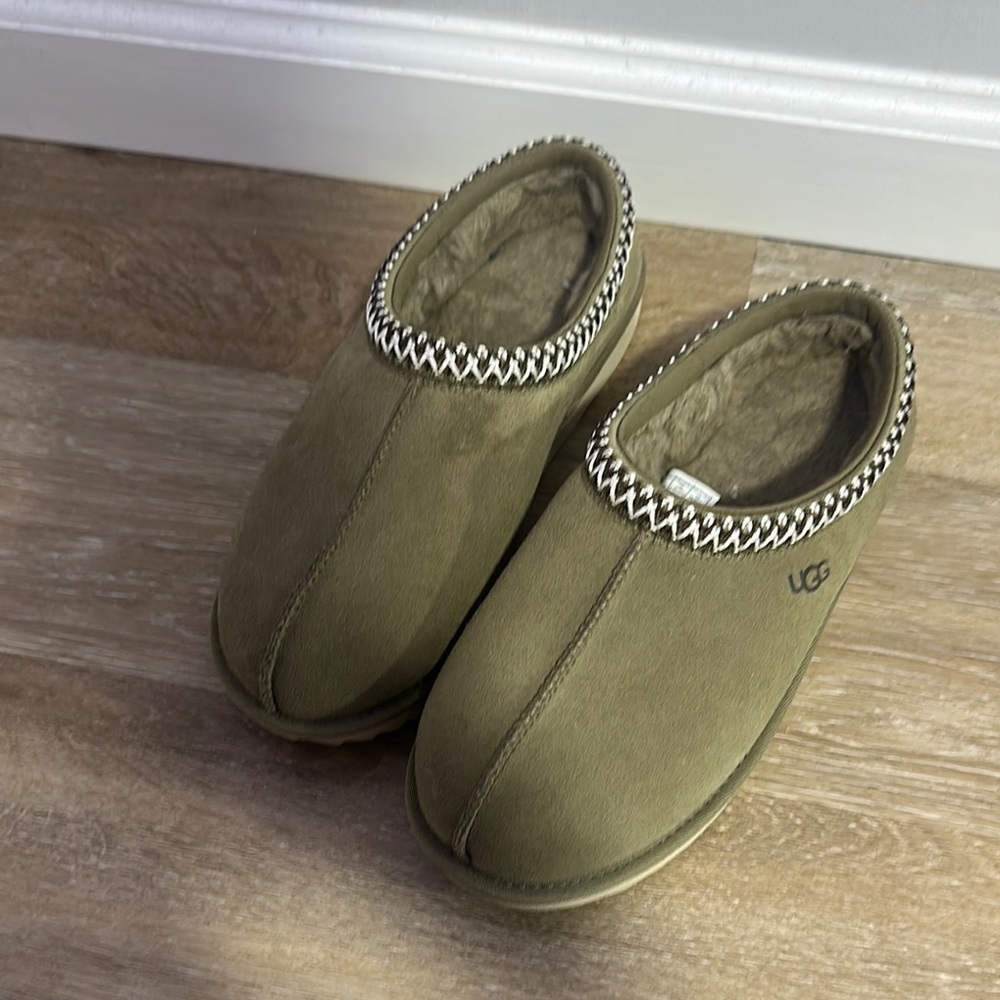 UGG Olive Green Slippers